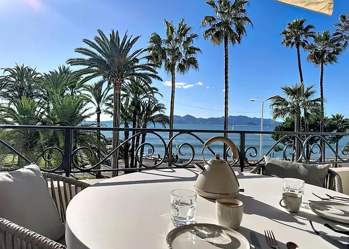 38 M2 - De Luxe, Terrasse Vue Mer, Croisette Apartment Cannes